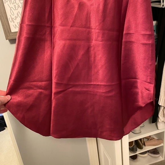 La Intimates Maroon Slip - Picture 8 of 8